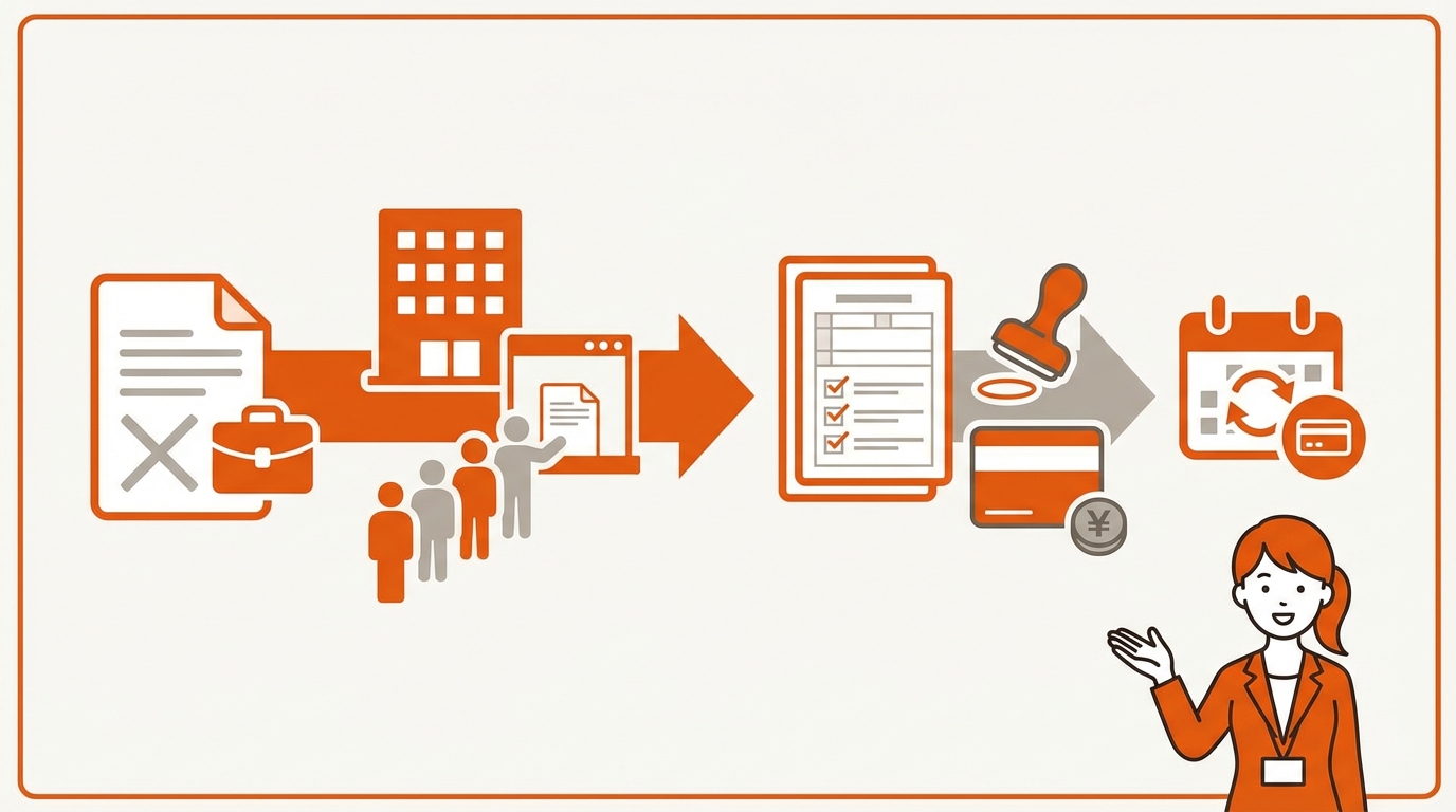 失業保険の申請手順【2026年最新】必要書類・期限・受給額まで完全解説 アイキャッチ画像