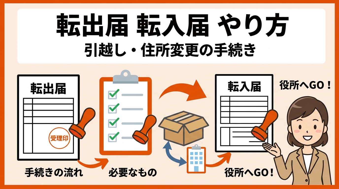 転出届 転入届 やり方 アイキャッチ画像