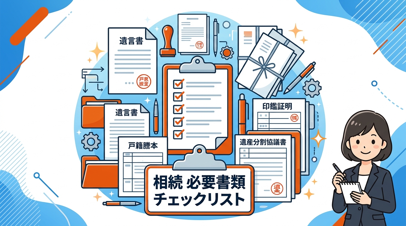 相続 必要書類 チェックリスト アイキャッチ画像