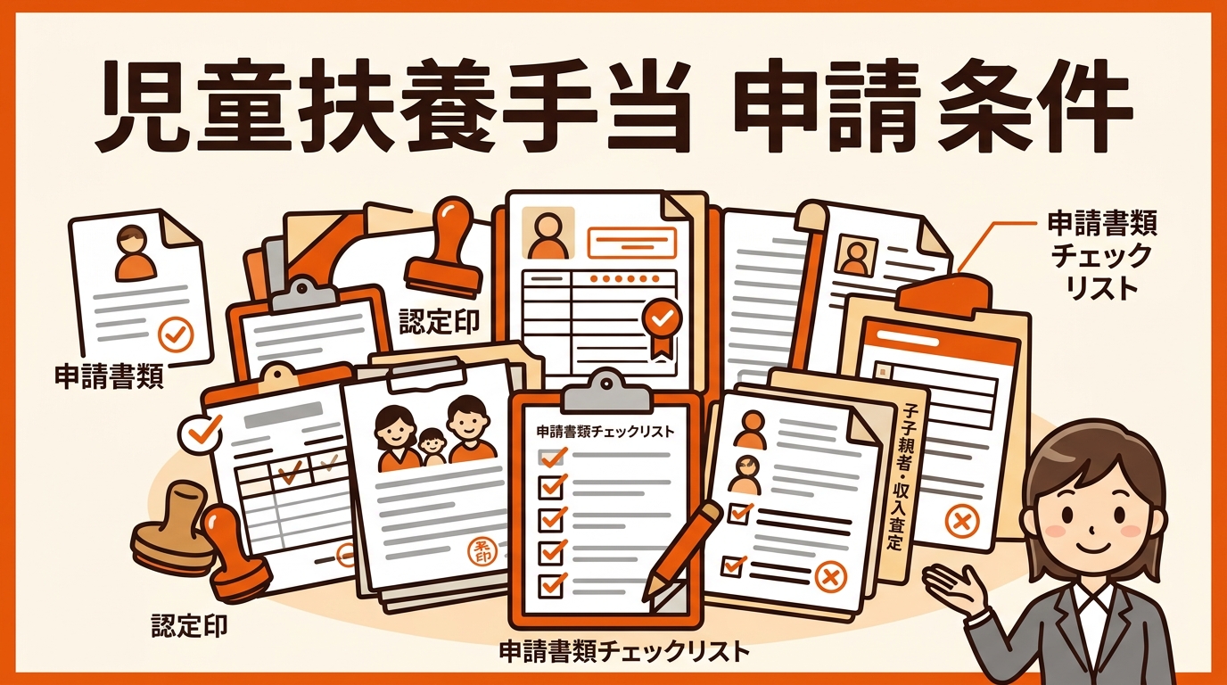 児童扶養手当 申請 条件 アイキャッチ画像